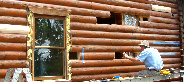 Log Home Repair Clayton County, Georgia